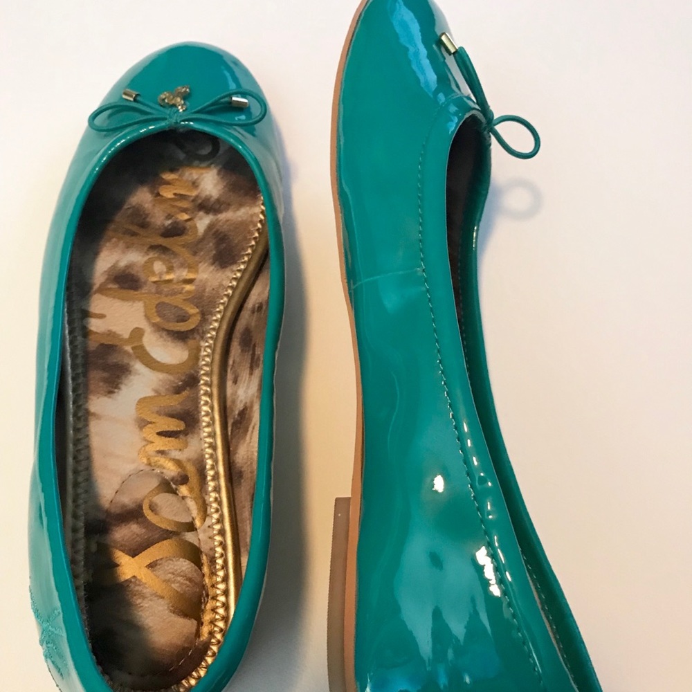 NWT Sam Edelman Patent Leather Felicia Flats